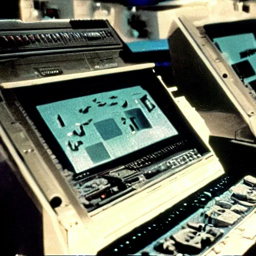 Image similar to computer display from the movie alien 1 9 7 9