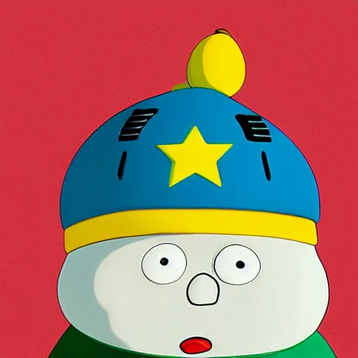 Image similar to Eric Cartman hyperrealistic