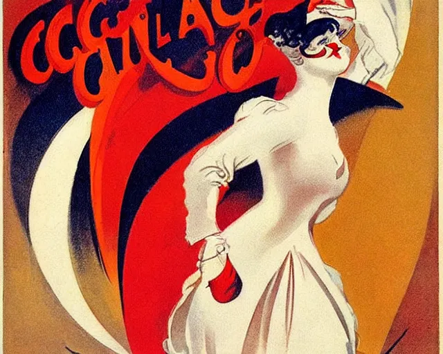 Image similar to vintage, champagne. french, can can, realistic, cheerful, art work by leonetto cappiello, 1 9 0 2