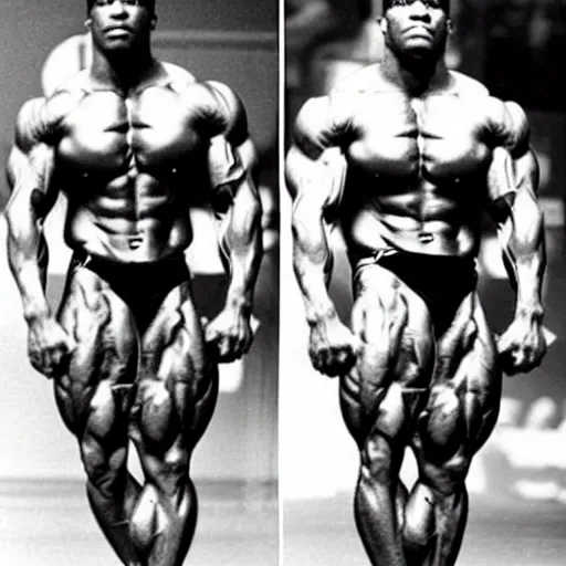 Prompt: the strongest bodybuilder, award - winning photograph