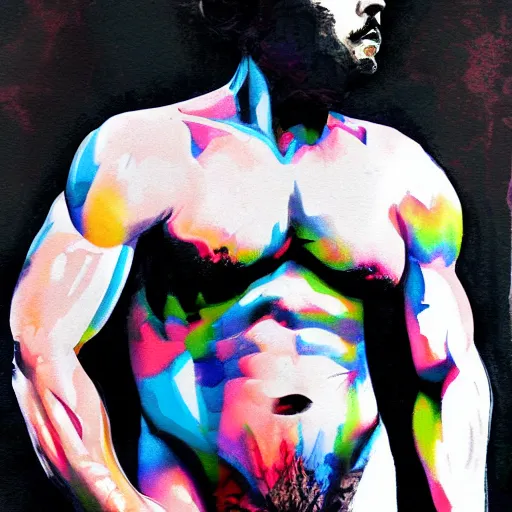 Image similar to paintgraphy darkdarkdarkdarkpiece homo magnificenta