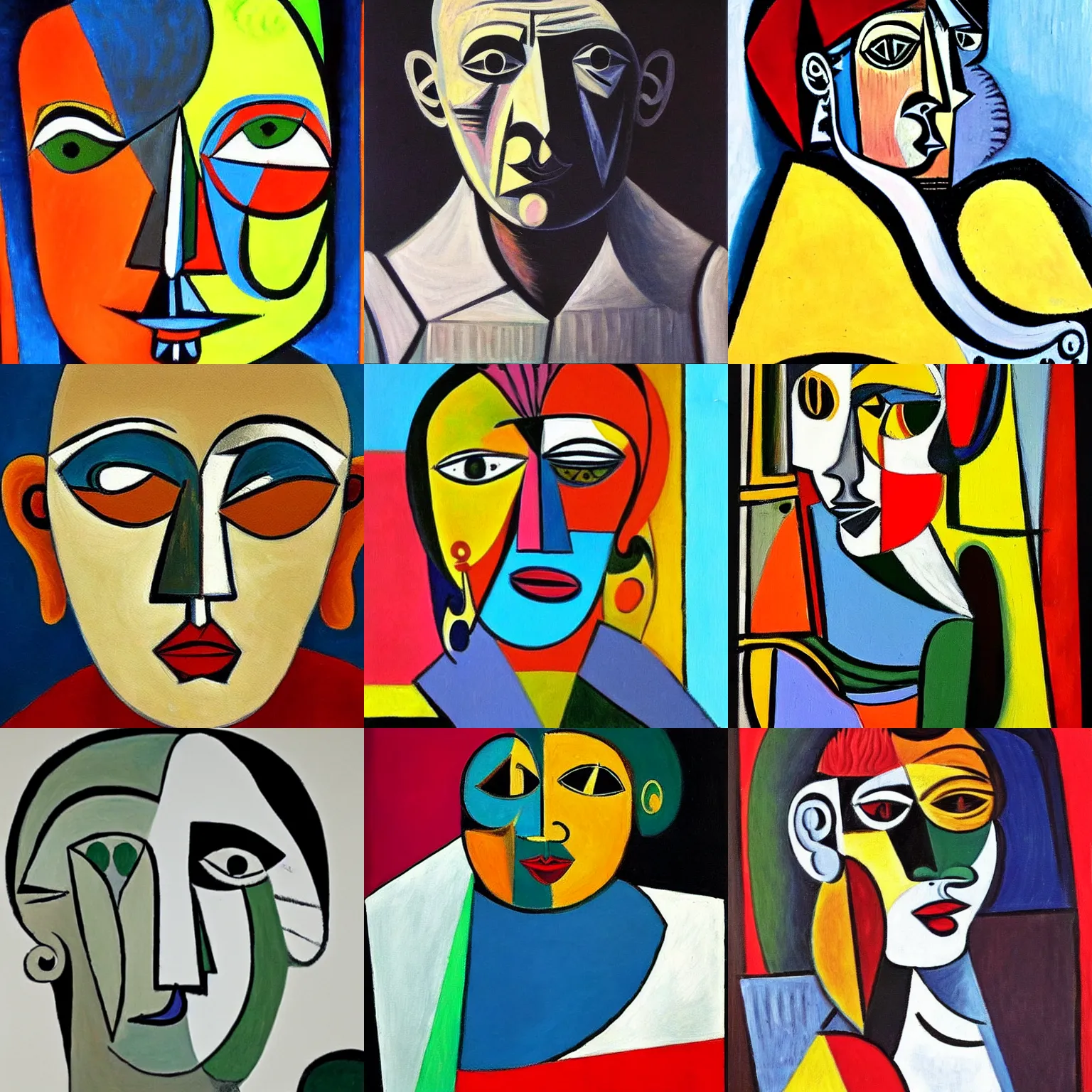 A Painting Of Picasso Stable Diffusion