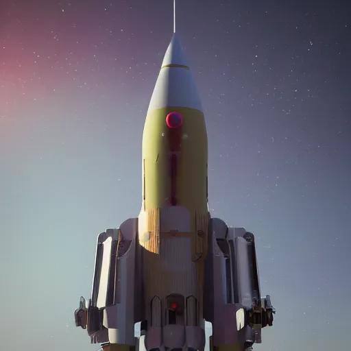 Prompt: cosmic rocket lunch, stunning 8 k octane comprehensive 3 d render, inspired by istvan sandorfi & greg rutkowski & unreal engine, perfect symmetry, dim volumetric cinematic lighting, extremely hyper - detailed, stunning light reflections, incredibly real lifelike attributes & flesh texture, intricate, masterpiece, artstation, stunning, 8 5 mm f 1. 4