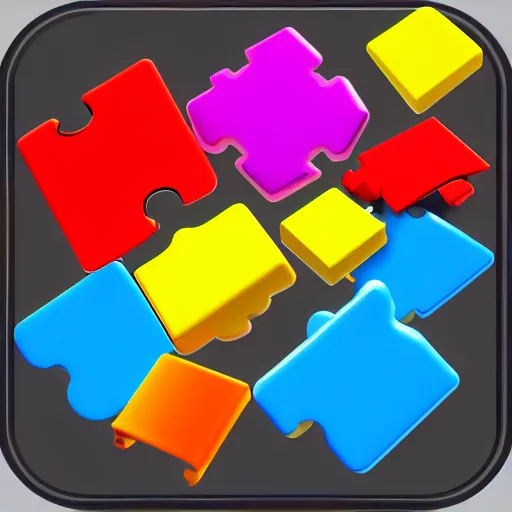 Prompt: 3D puzzle game