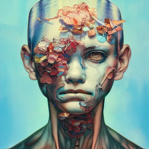 Image similar to citizen portrait soft light painted by james jean and katsuhiro otomo and erik jones, inspired by city of lost children, smooth face feature, intricate oil painting, high detail illustration, sharp high detail, manga and anime 1 9 9 9