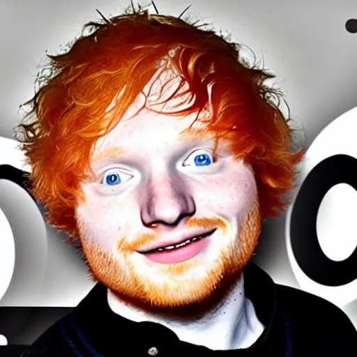 Image similar to ed sheeran as an egg