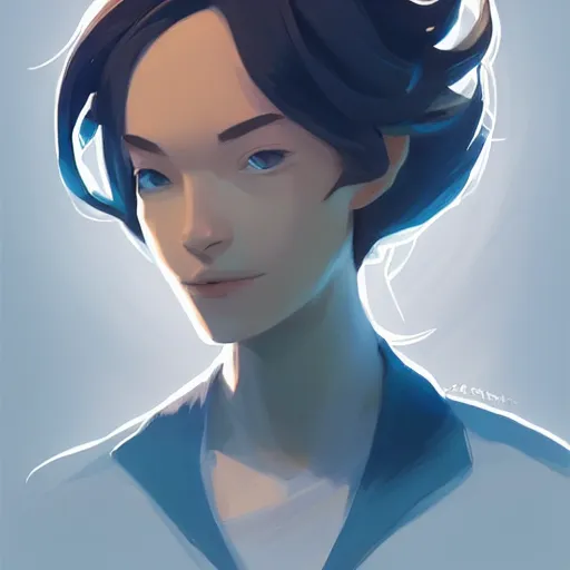 Image similar to face icon stylized minimalist pax, loftis, cory behance hd by jesper ejsing, by rhads, makoto shinkai and lois van baarle, ilya kuvshinov, rossdraws global illumination