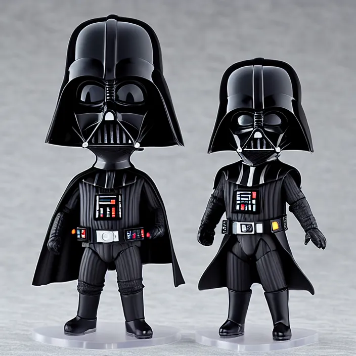 Image similar to Darth Vader , An anime Nendoroid of Darth vader , figurine, detailed product photo