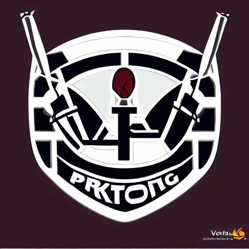 Image similar to profesional sports logo detailed vector viking