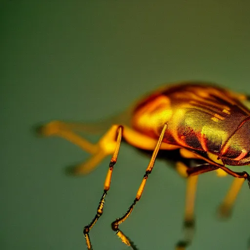 Image similar to macro photography of an alien insect