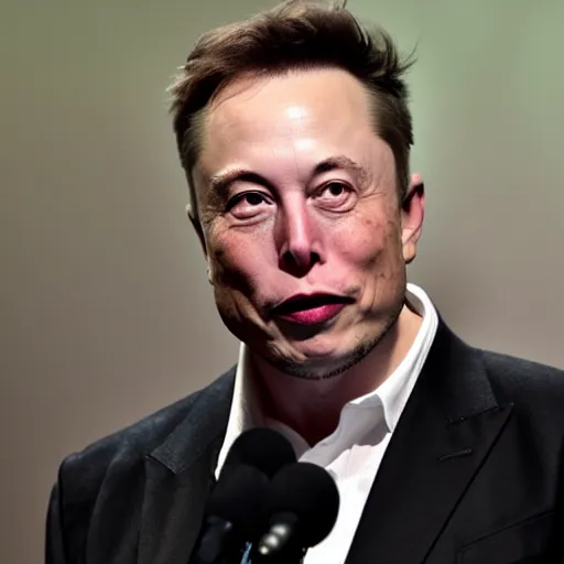 Image similar to Elon Musk as a Borg