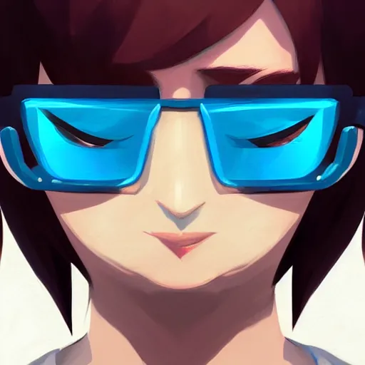 Image similar to face icon stylized minimalist nintendo 3 ds, loftis, cory behance hd by jesper ejsing, by rhads, makoto shinkai and lois van baarle, ilya kuvshinov, rossdraws global illumination