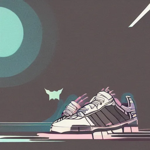 Image similar to sneaker concept art, neogrunge, sharp focus, illustration, concept art by tooth wu