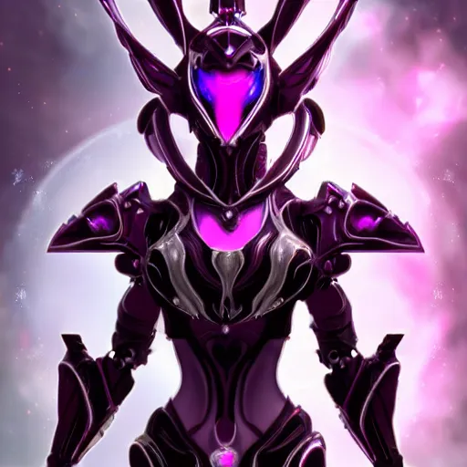 Image similar to highly detailed exquisite fanart, of a beautiful female warframe, but as a robot dragon, shiny silver armor with fuchsia accents, engraved, elegant pose, close-up shot, epic cinematic shot, glowing purple eyes, sharp claws for hands, professional digital art, high end digital art, singular, realistic, captura, DeviantArt, artstation, Furaffinity, 8k HD render