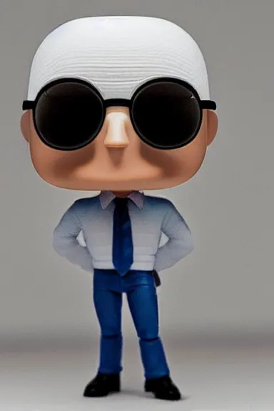 Image similar to “ very very intricate photorealistic jeff bezos funko pop on a plain white background, detailed studio lighting, award - winning crisp details ”