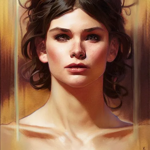 Prompt: Hayden by Stanley Artgerm Lau, greg rutkowski, thomas kindkade, alphonse mucha, loish, norman Rockwel