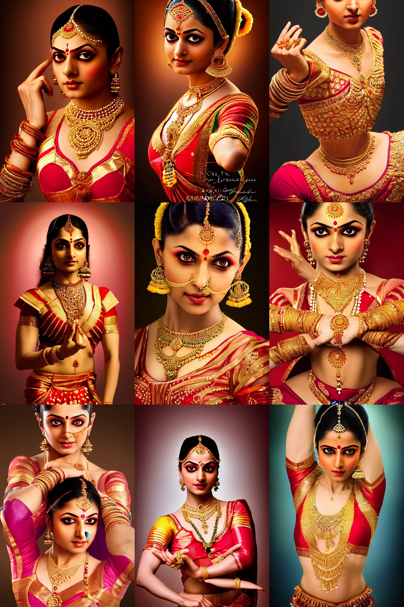 A Stunning Indian Classical Dancer