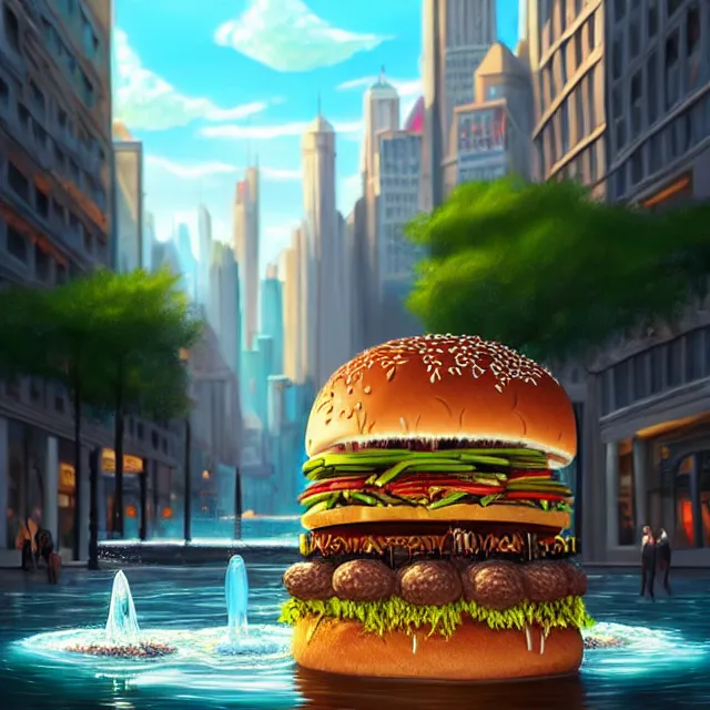 Prompt: epic professional digital art of ⛲️ 🍔 🚋 🐆, best on artstation, breathtaking, epic, stunning, gorgeous, much detail, much wow, cgsociety, wlop, pixiv, behance, deviantart, masterpiece, UHD, 8K