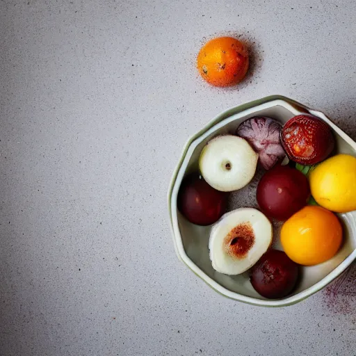 Prompt: professional food photography of a bowl of spiders, canon eos r 3, f / 1. 4, iso 2 0 0, 1 / 1 6 0 s, 8 k, raw, unedited, symmetrical balance