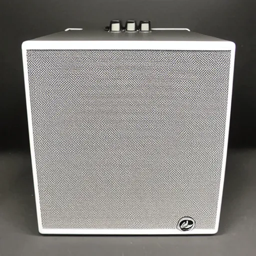 Prompt: 1 2 inch pa active powered speaker amplifier cabinet