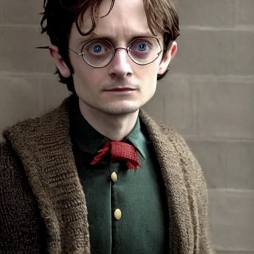 Image similar to Elijah wood as Harry potter