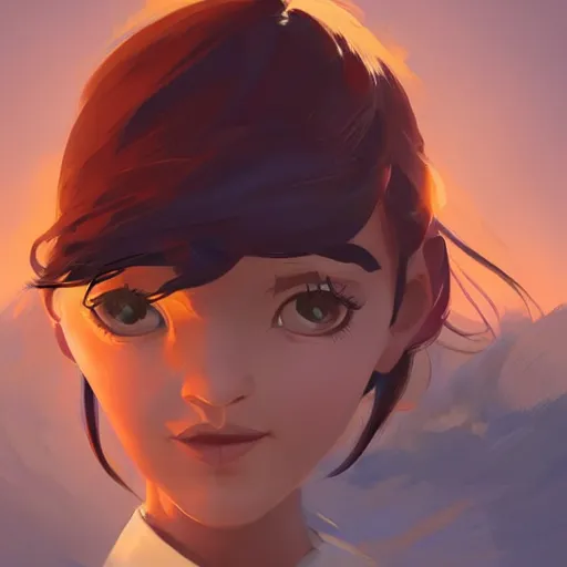 Image similar to face icon stylized minimalist m. a. s. h., loftis, cory behance hd by jesper ejsing, by rhads, makoto shinkai and lois van baarle, ilya kuvshinov, rossdraws global illumination