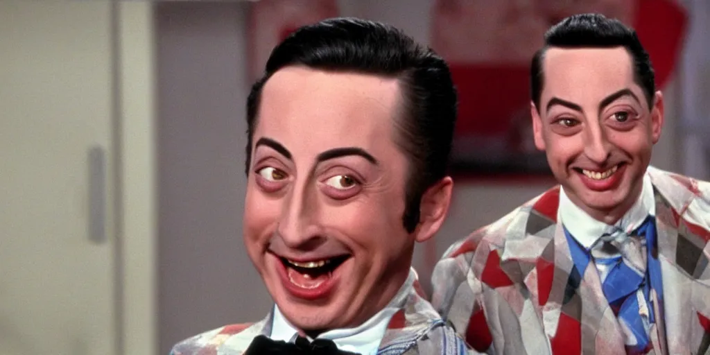 Image similar to Peewee Herman is Stuart from MAD TV