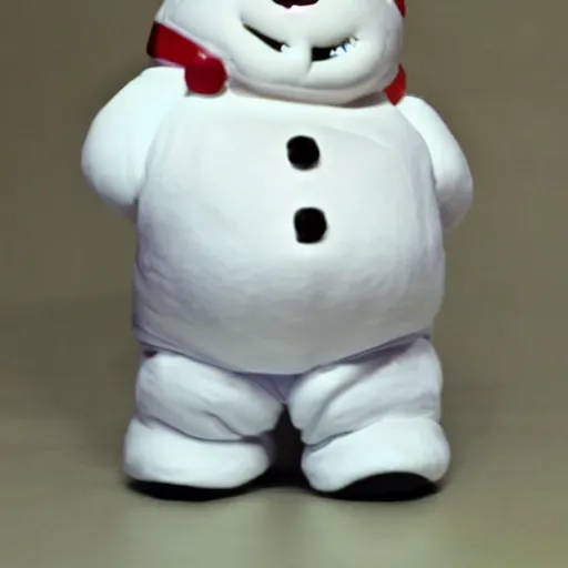 Image similar to blurry photo of the stay puft marshmallow man