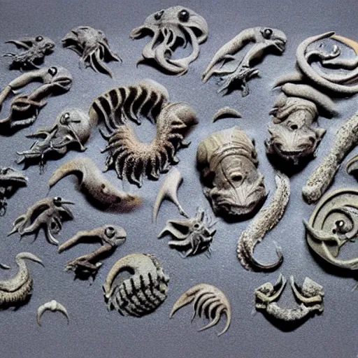 Image similar to cthulhu fossils