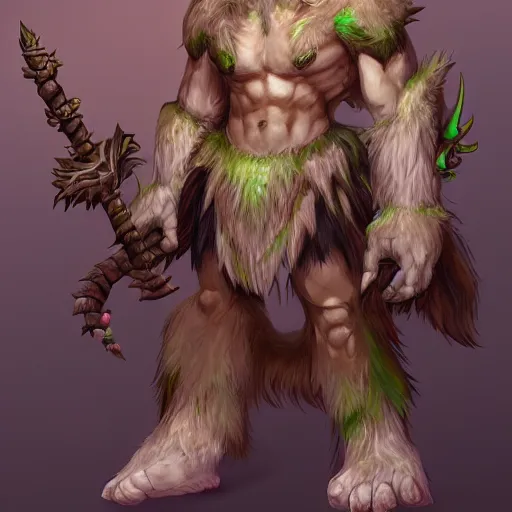 Prompt: world of warcraft, troll druid, trending on artstation, concept character