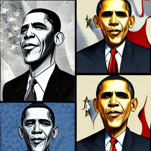 Prompt: Obama in the artstyle of Fallout 1