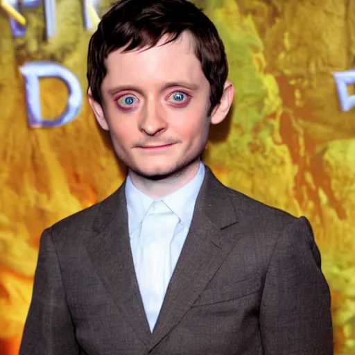 Prompt: elijah wood is THE GUY in spykids 3D