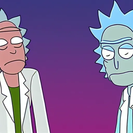 Prompt: photo of Rick and Morty in real life, as real people, 8k resolution, ultra-realistic, highly detailed