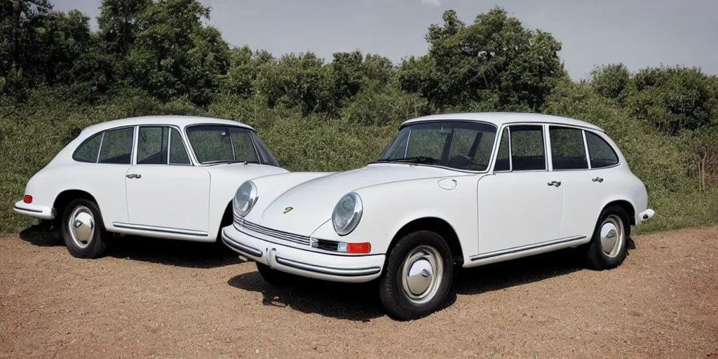 Image similar to “1960s Porsche Cayenne”