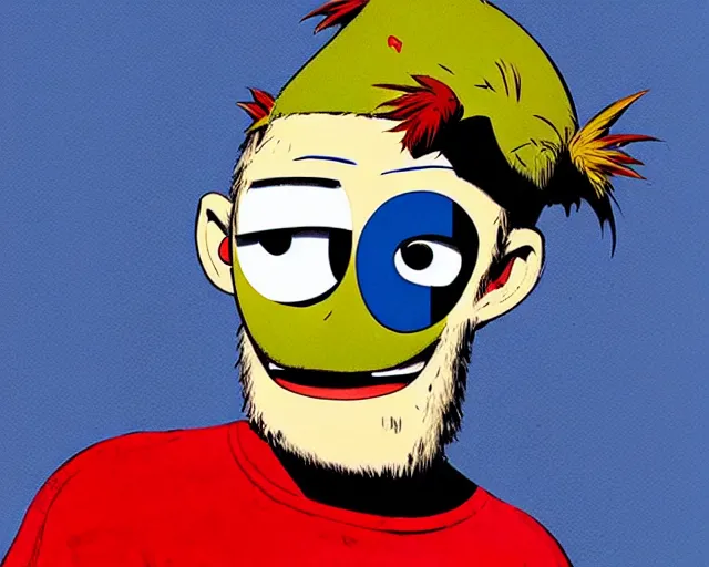 Image similar to jamie hewlett