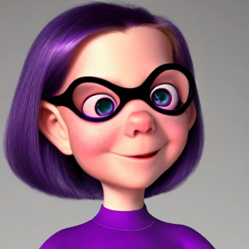 Prompt: violet from the incredibles