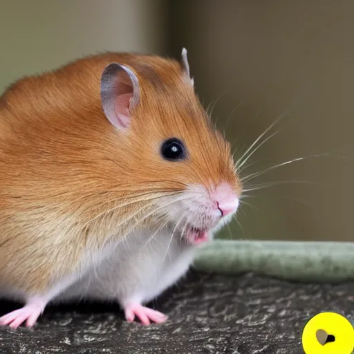 the most special hamster of all, Stable Diffusion