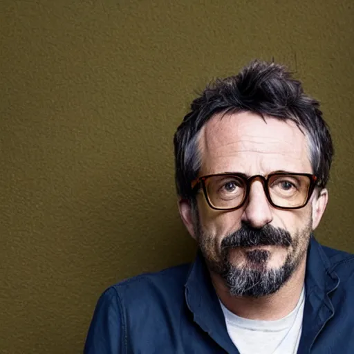 Image similar to marc maron as the leader of a south american junta