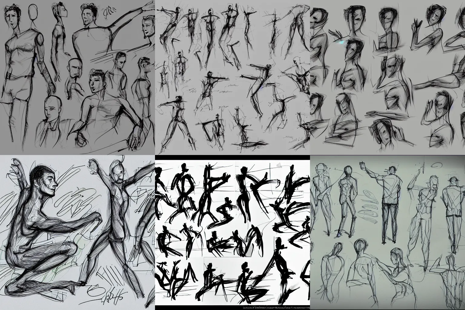 life drawing log 012213 by xshaunx on deviantART | Drawing poses male, Jumping  poses, Drawing poses
