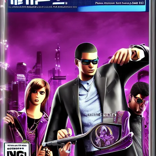 Prompt: saints row 2 ps 2 cover, highly detailed, 4 k