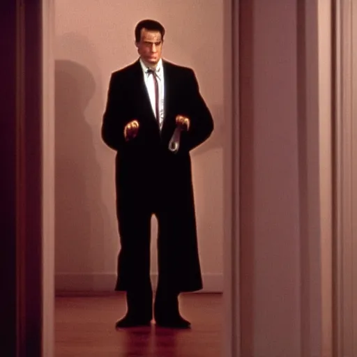 Prompt: Julius Caesar in American Psycho (1999)