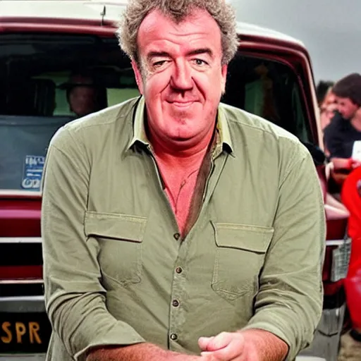 Prompt: Jeremy Clarkson sowing the seeds of love