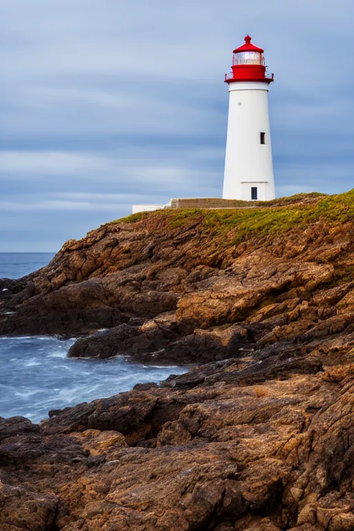 Image similar to photograph of a lighthouse, photography, 8 k