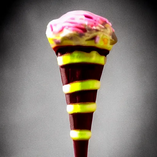 Prompt: freddy krueger ice cream pop, realistic photography, high detailed