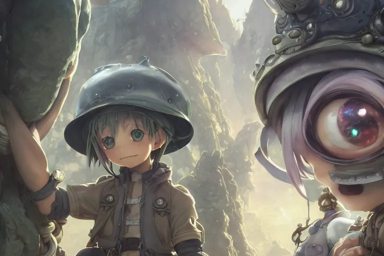 Impressão de arte Anime Made In Abyss