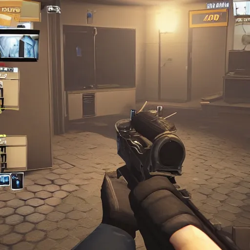 Image similar to Screenshot from the PC game Payday: The Heist demonstrating the fursuit unlock
