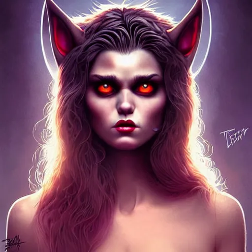 Image similar to a werewolf, illustration, thriller atmosphere, pixar style, by tristan eaton stanley artgerm and tom bagshaw