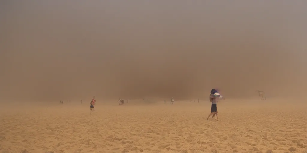 Image similar to sand storm