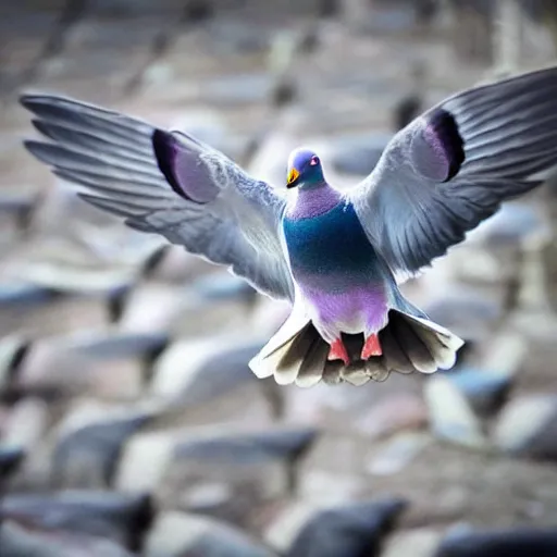 Image similar to pigeon!!!!!!!!!!!!! carrying!!!!!!!!! usb!!!!!! flying!!!!!!! photo photography soft focus