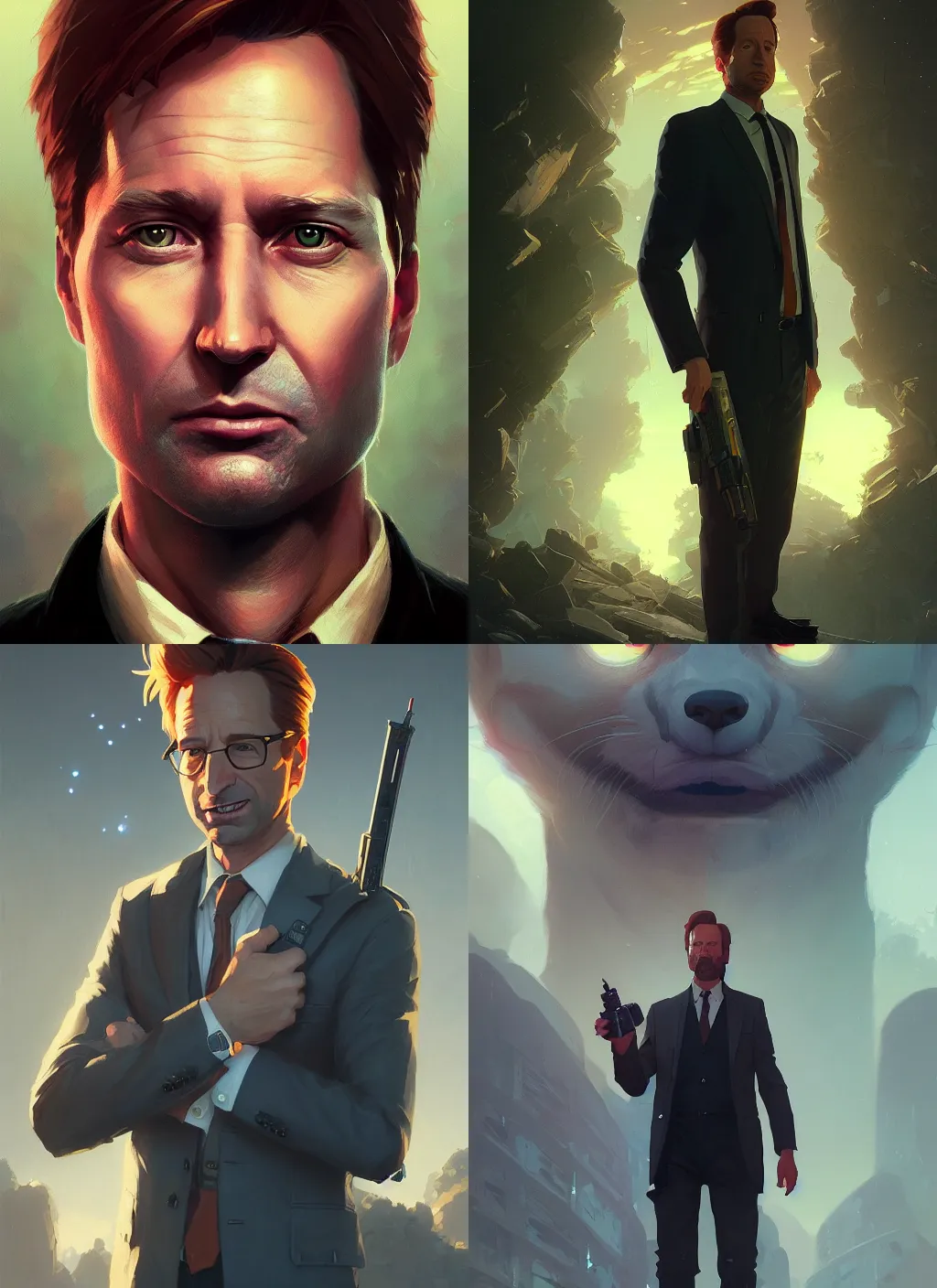 highly detailed portrait of a agent fox mulder, | Stable Diffusion ...